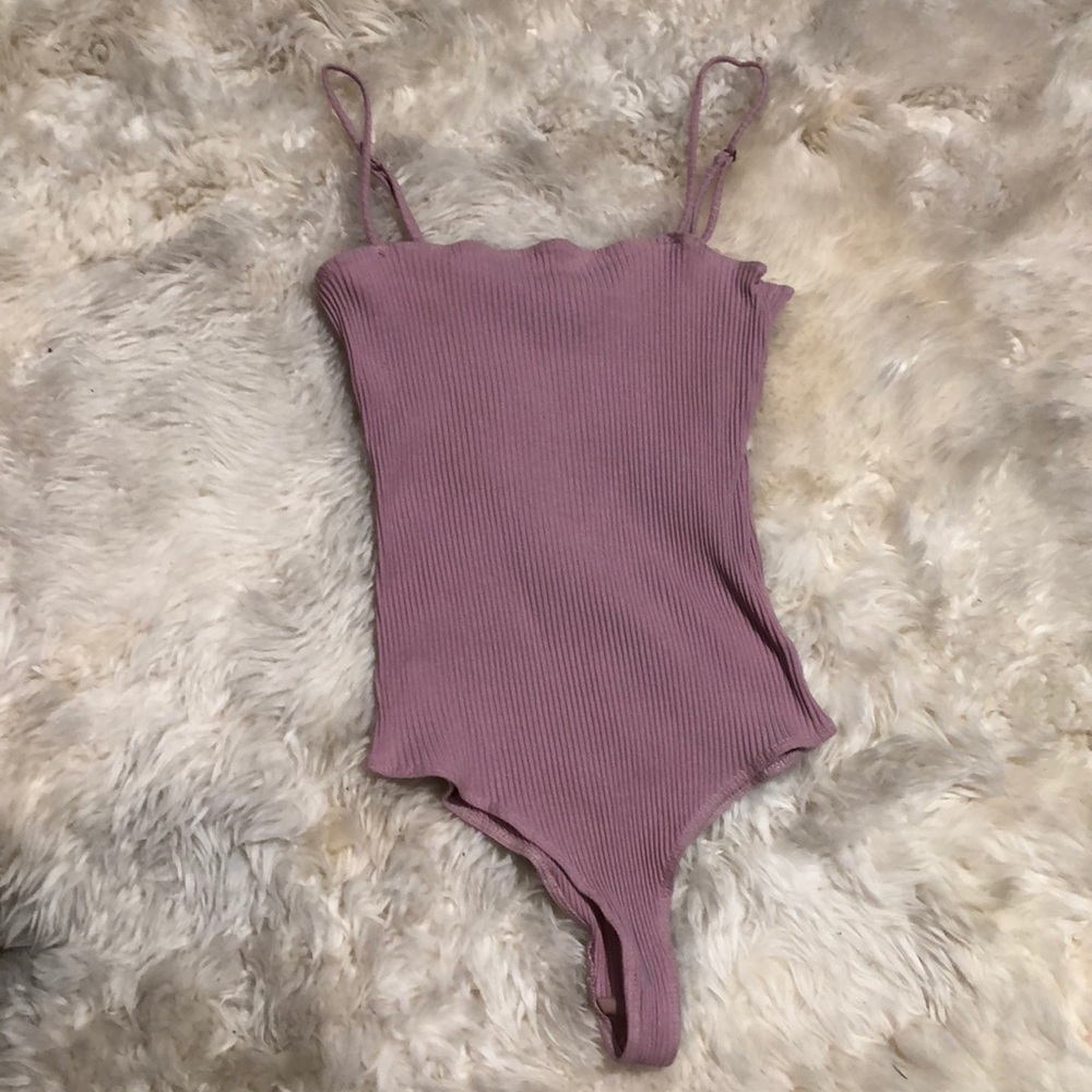 Light pink onesie tube with straps M